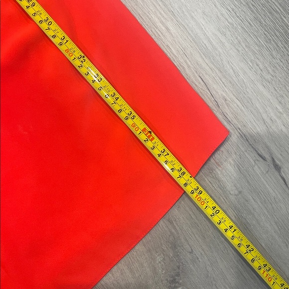 NWT Red Odrella Sheer Bow Holiday Evening Dress - Picture 11 of 11